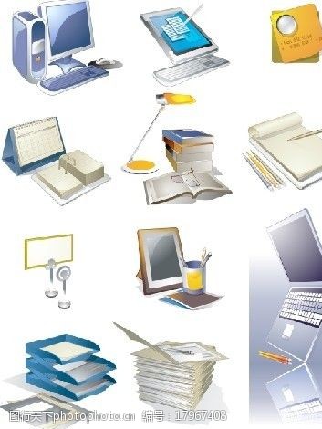 辦公用品素材集 工作效率與專業(yè)形象的視覺呈現(xiàn)